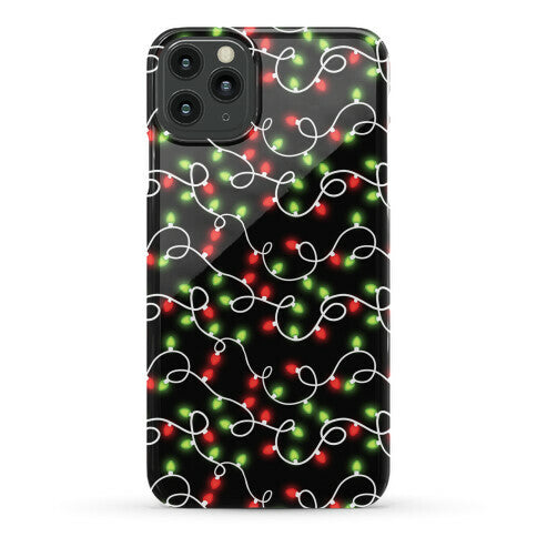 Christmas Lights Pattern Phone Case